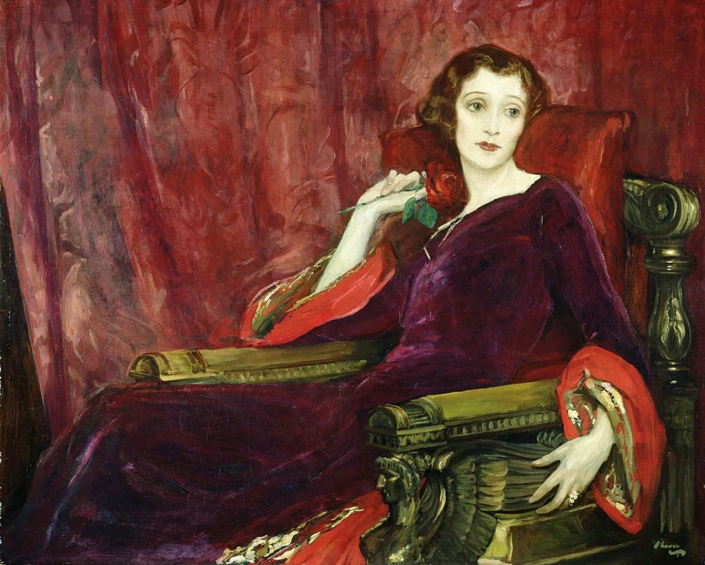 La rosa rossa, 1923